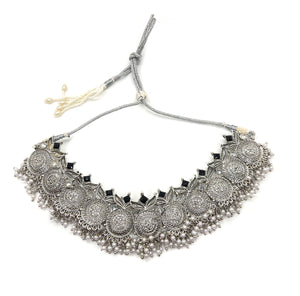 Open image in slideshow, Sweet Clementine Choker (Silver)
